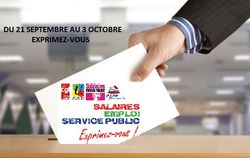 Communiqué intersyndicale - Votation sur les salaires l'emploi et le service-public