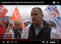 FA-FPH - Le service des urgences de Cherbourg en grève