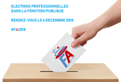 Elections professionnelles dans la Fonction Publique - Rendez-vous le 6 décembre 2018