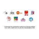 Communiqué des organisations syndicales de la fonction publique  CGC, CFTC, CFDT, CGT, FA, FO, FSU, SOLIDAIRES, UNSA :  "Le gouvernement n'a pas pris la mesure du malaise"