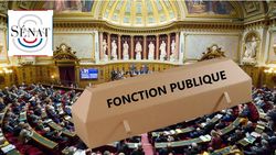 Le Sénat vient d'entériner à son tour l'extinction programmée de la Fonction publique ! La FA-FP a assisté à ce dernier acte de destruction du Service public qui a eu lieu le 23 juillet.