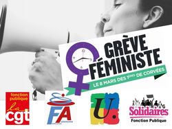 8 MARS 2021 TOUTES ET TOUS MOBILISÉS POUR FAIRE DE L'ÉGALITÉ FEMMES HOMMES UNE RÉALITÉ !