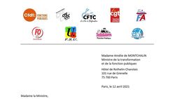 L'ensemble des organisations syndicales représentatives de la fonction publique demandent l'ouverture sans délai d'une négociation pour améliorer les carrières de tous les agents publics