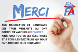 RÉSULTATS DES ÉLECTIONS PROFESSIONNELLES 2022 : UNE PROGRESSION AUTONOME