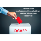 Des élections professionnelles… plutôt un déni de démocratie électorale !